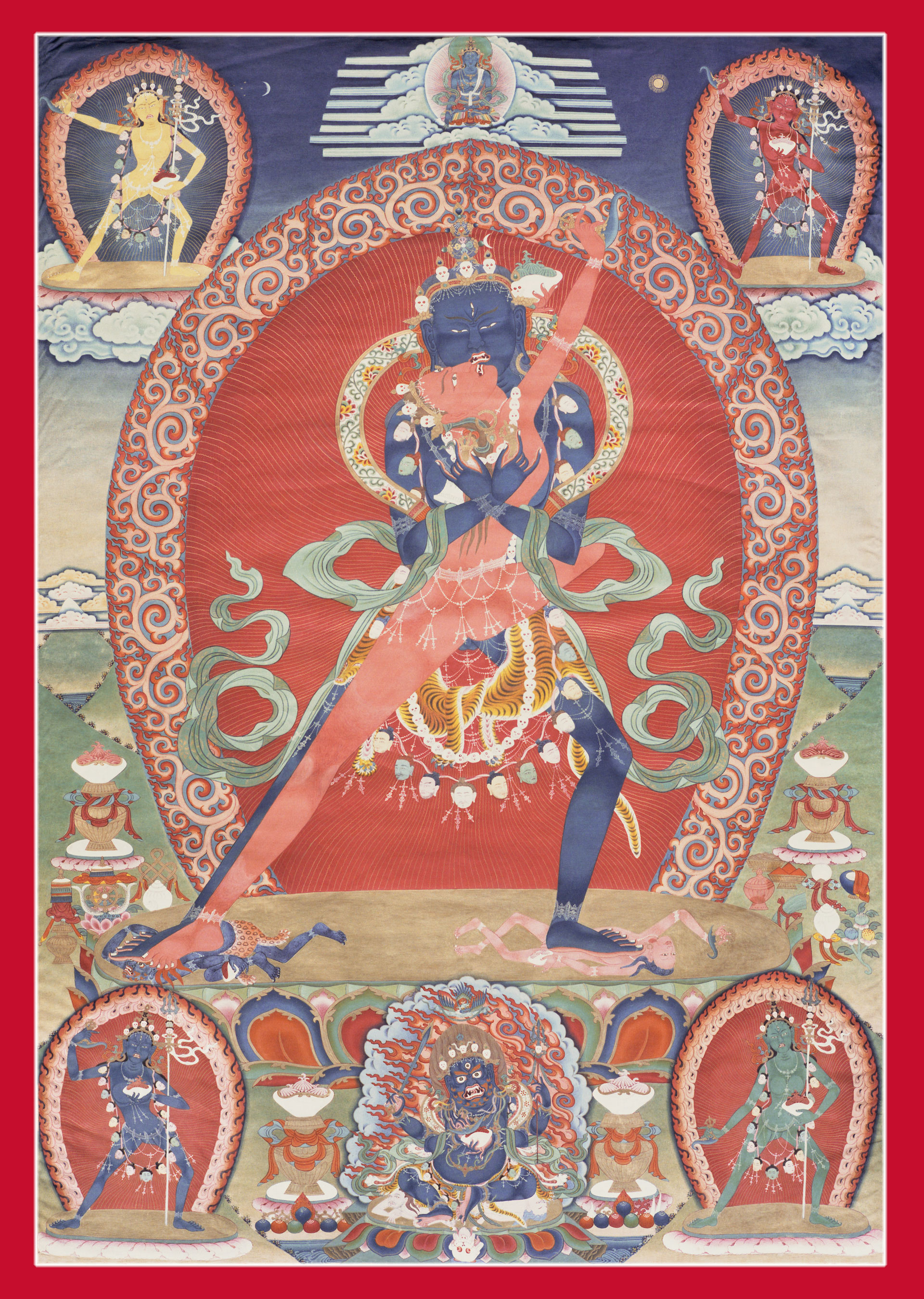 Chakrasamvara Thangka - artifact - Shangpa Foundation